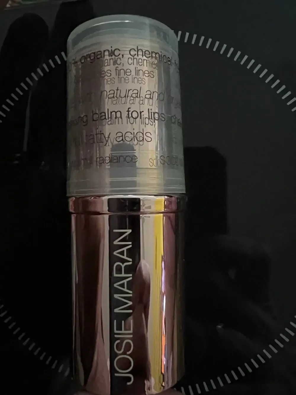Josie Maran Argan Color Stick LOVELY Lilac 0.55 oz read - New With Flaw